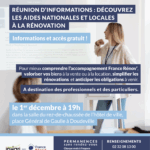 Quelles aides pour l'amélioration de l'habitat RDV le 1er décembre à 19h à Doudeville